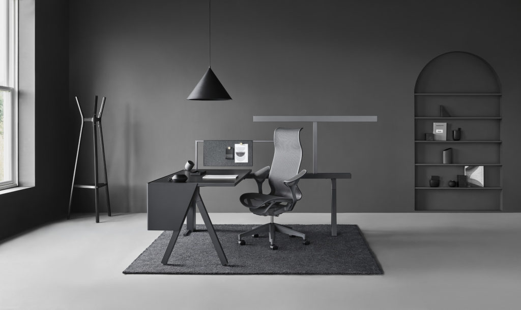 El diseño innovador de silla de oficina Cosm añaden una sencilla elegancia a cualquier ambiente.
