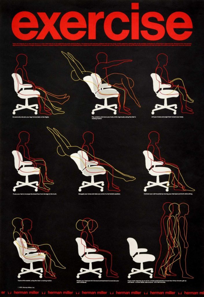Las grandes innovaciones en sillas de oficina han sido la altura y el respaldo regulable
